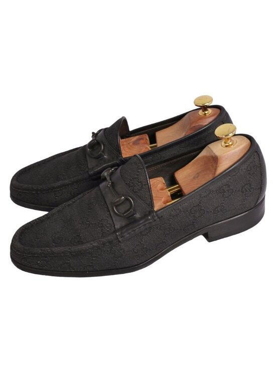 Gucci Loafers Moccasins Horsebit GG Pattern Canvas main image 5